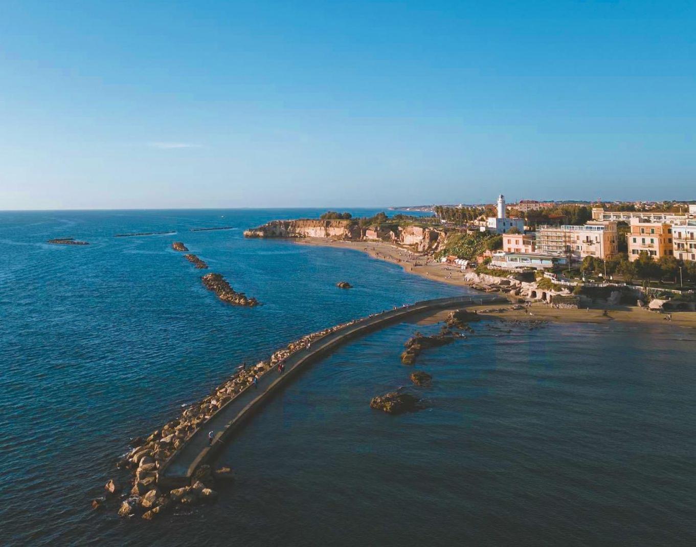 Kesya Seaview Apartment - Attico - 50Mt Dal Mare Анцио Экстерьер фото